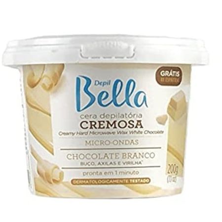 DEPIL BELLA
Cera Micro-Ondas Cremosa Chocolate Branco