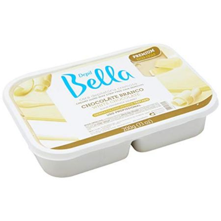 DEPIL BELLA Cera Quente em Barra Cremosa Chocolate Branco ｜ PA1491