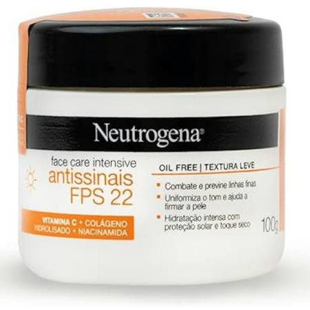 NEUTROGENA
Face Care Intensive Antissinais FPS 22