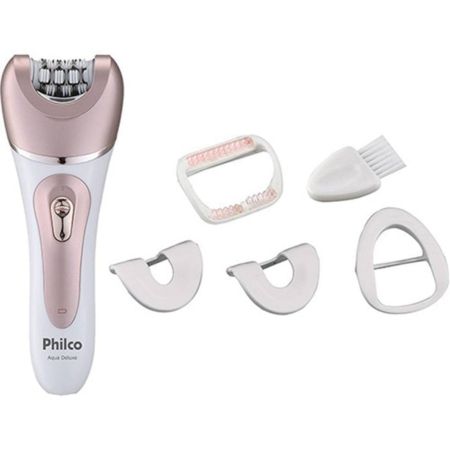 09 Melhores Depiladores Elétricos Femininos: Suavidade sem Esforço 14 PHILCO Depilador Elétrico Aqua Deluxe Plus | PDP02R