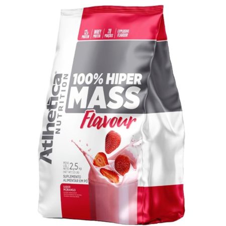 ATLHETICA NUTRITION 100% Hiper Mass Flavour 2,5kg Morango