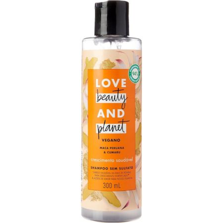 LOVE BEAUTY & PLANET
Shampoo Vegano Crescimento Saudável