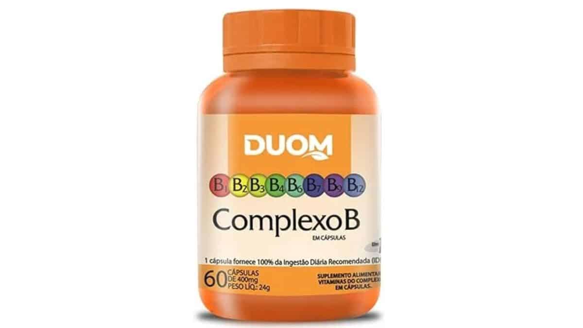 Complexo B 60 Cápsulas – Duom