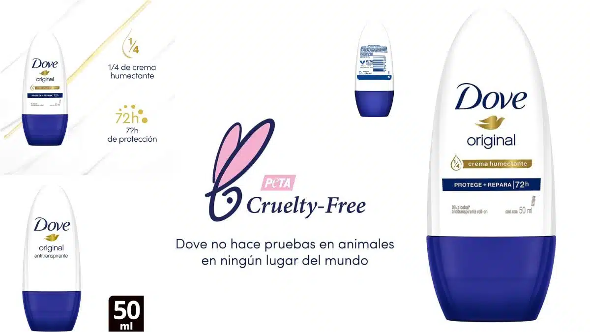 Desodorante Antitranspirante Roll On Original 50ml – Dove