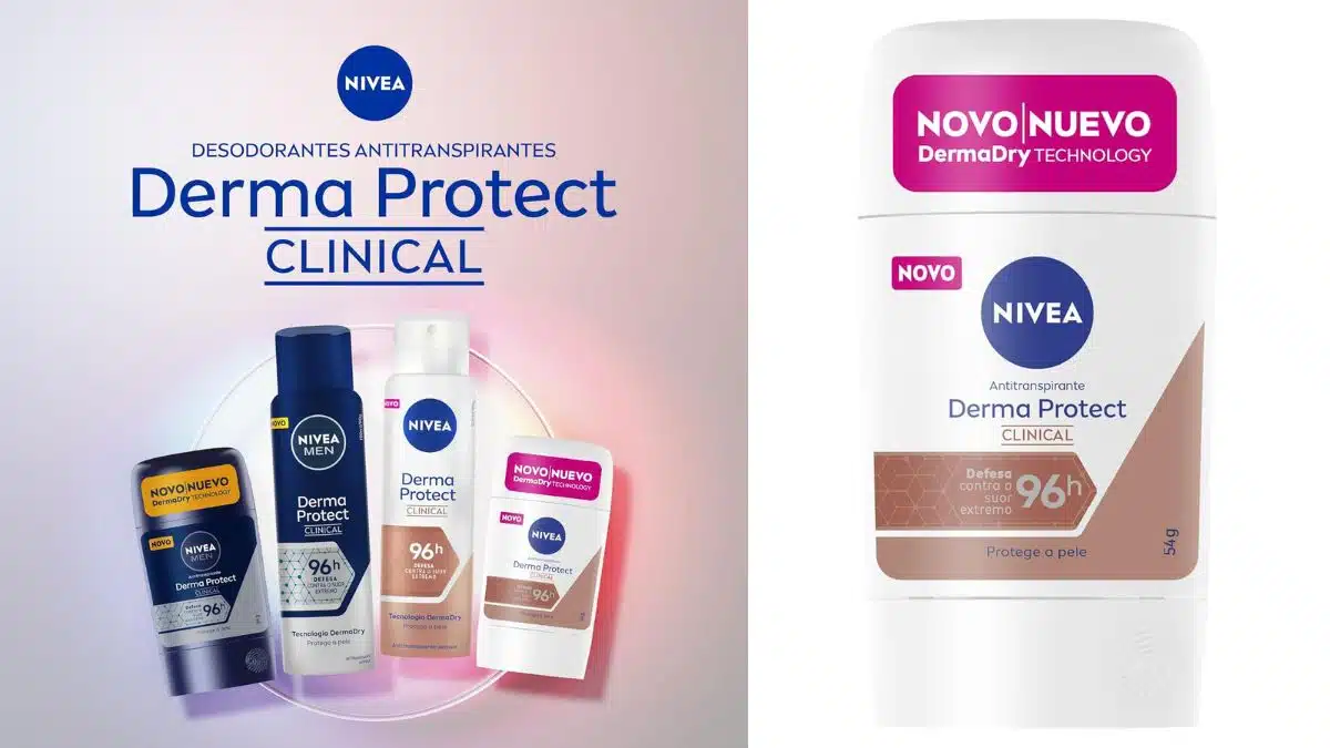NIVEA Desodorante Stick Derma Protect Clinical 54g