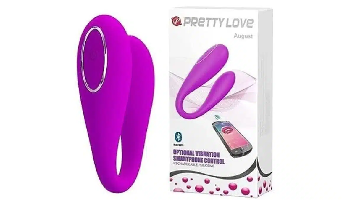 Massageador de Casal August – Pretty Love
