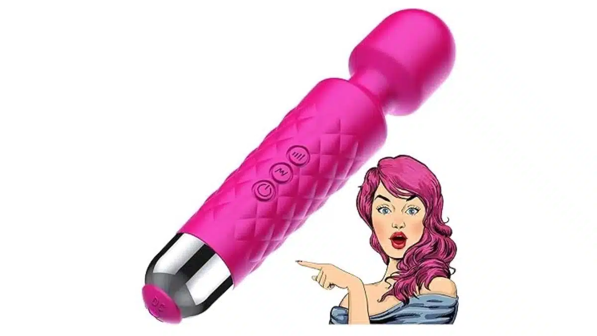 4Enjoy Minibastão massageador pessoal
