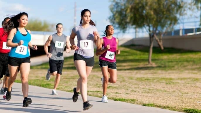 saúde da mulher e corrida